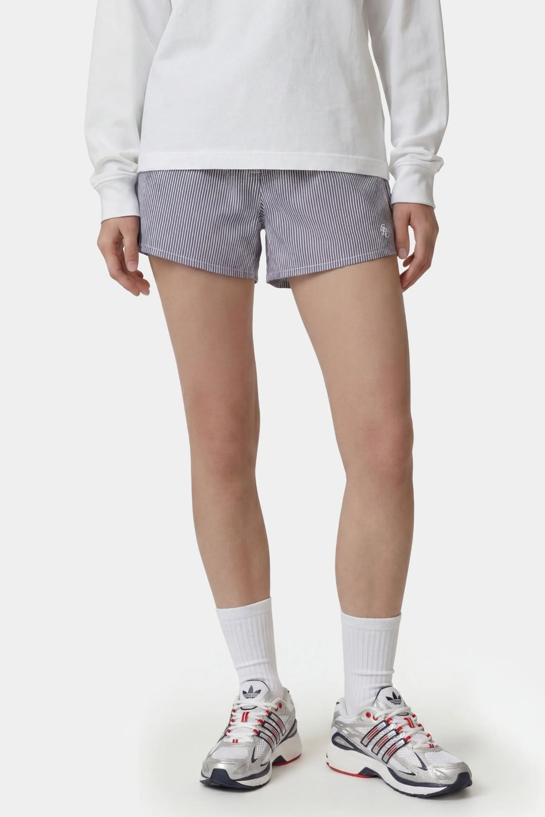 Sporty &amp; Rich SRC Mini Boxer Navy Stripe