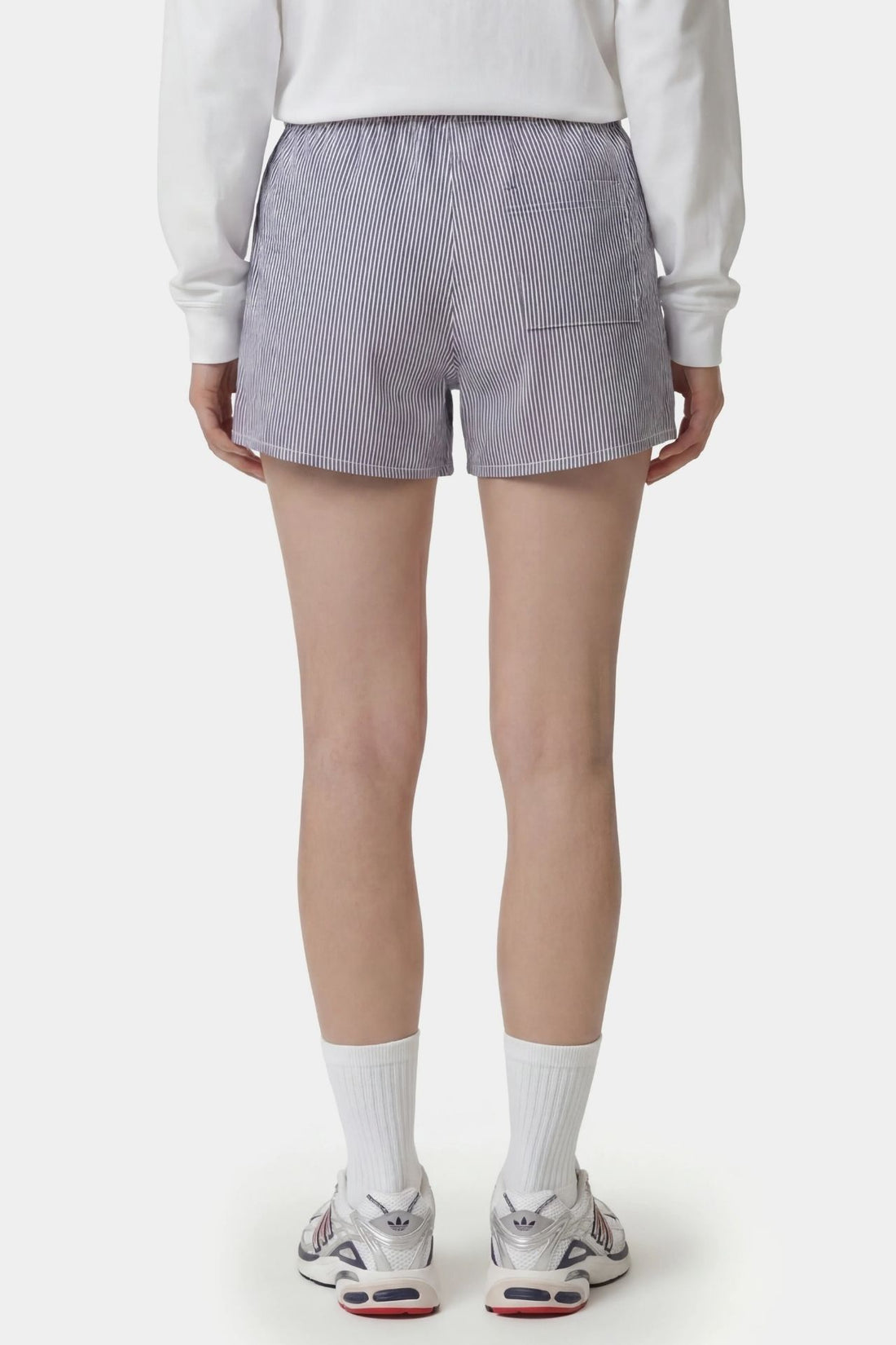 Sporty &amp; Rich SRC Mini Boxer Navy Stripe