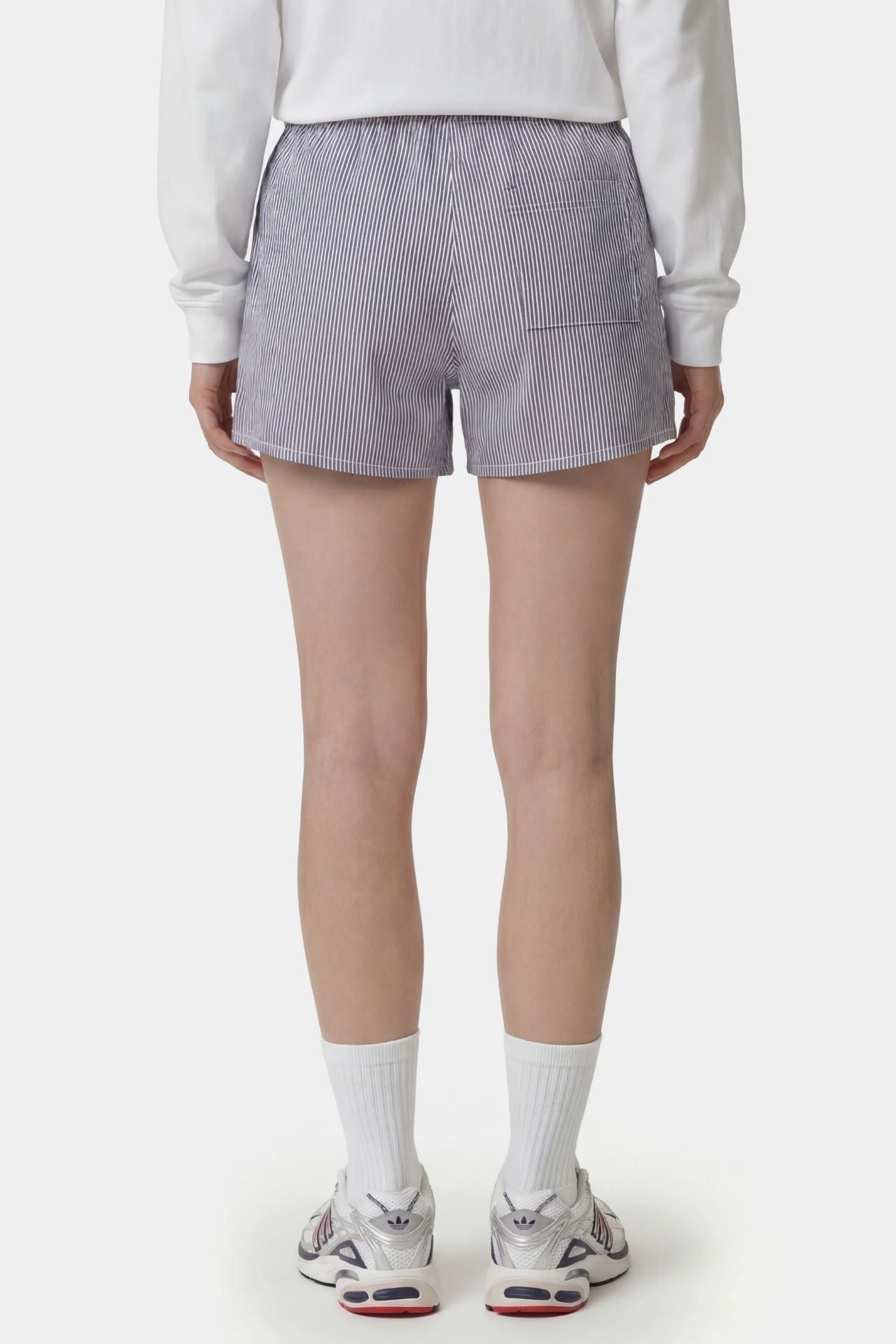 Sporty &amp; Rich SRC Mini Boxer Navy Stripe