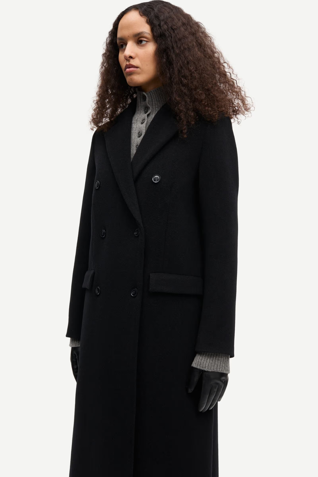 Samsøe Samsøe Falcon Coat Black