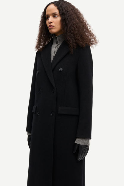 Samsøe Samsøe Falcon Coat Black