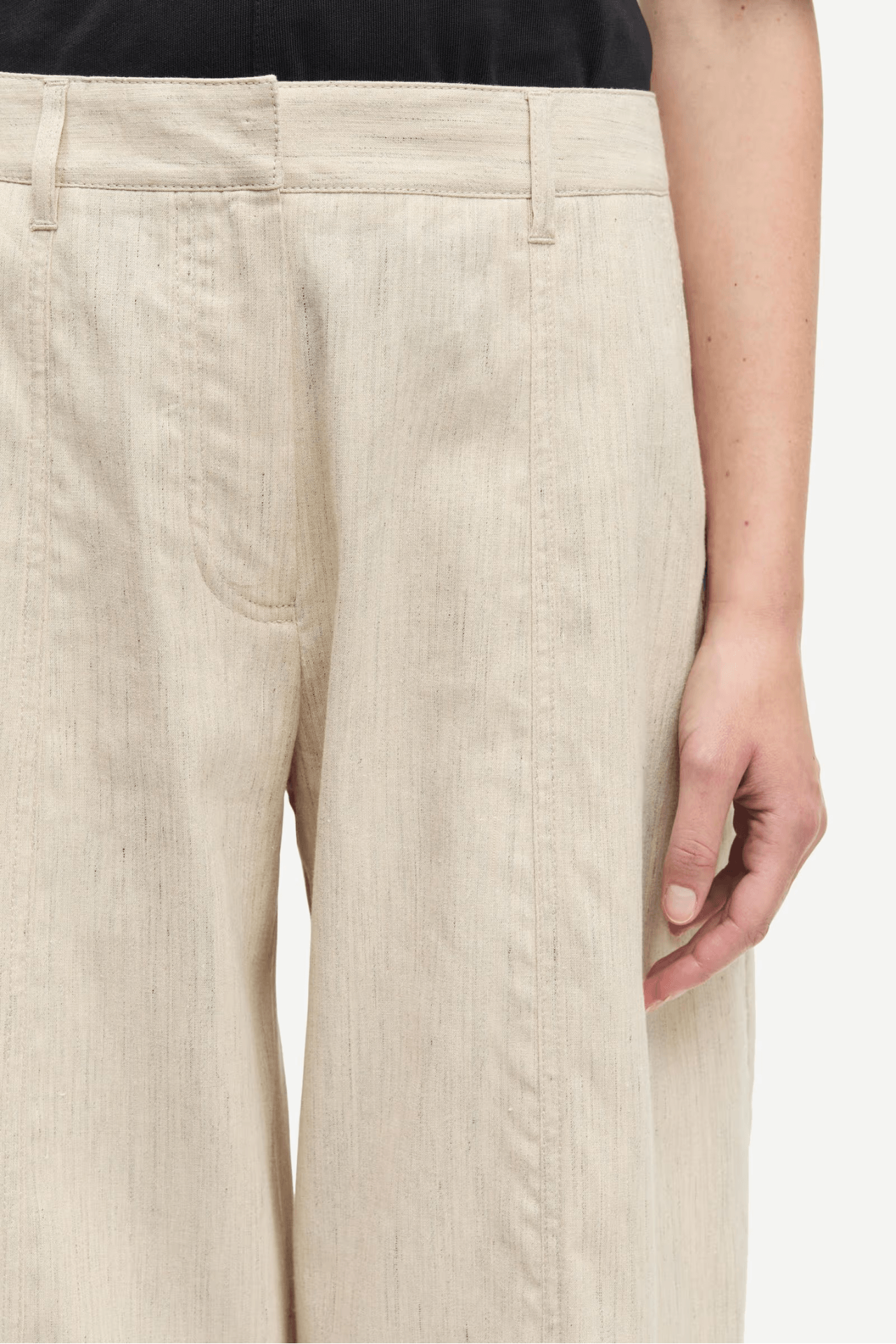 Samsøe Samsøe Sabianca Trousers Natural