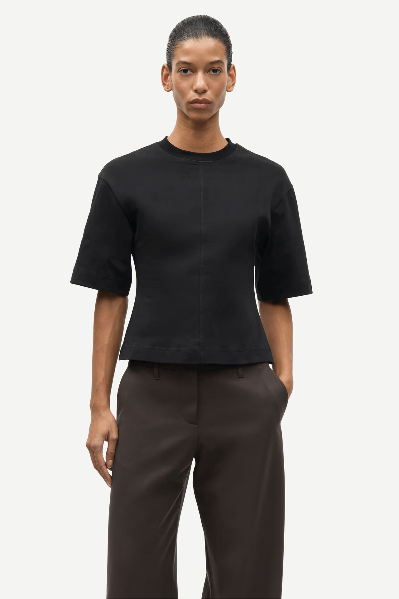 Samsøe Samsøe Sadisas T-Shirt Jet Black