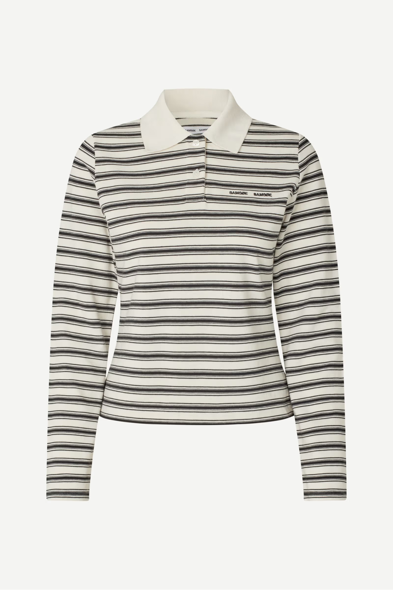 Samsøe Samsøe Sadonell Ls Polo Egret