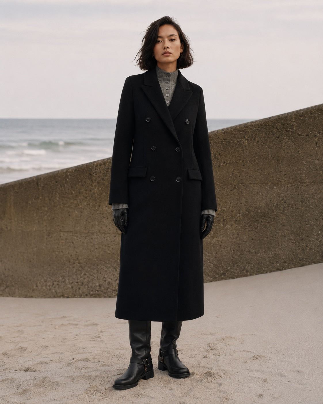 Samsøe Samsøe Falcon Coat Black