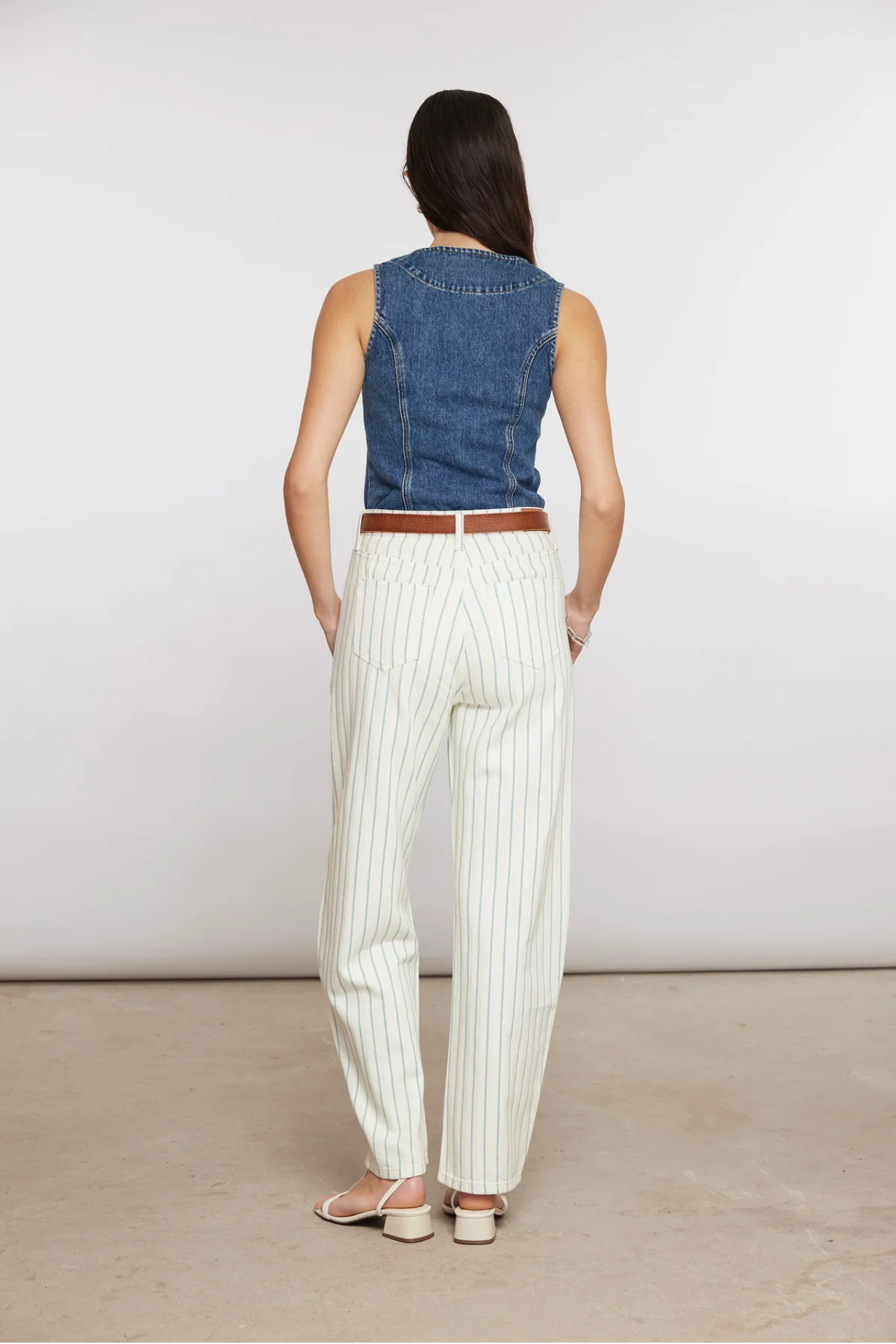 Nina Jean In Faded Stripe