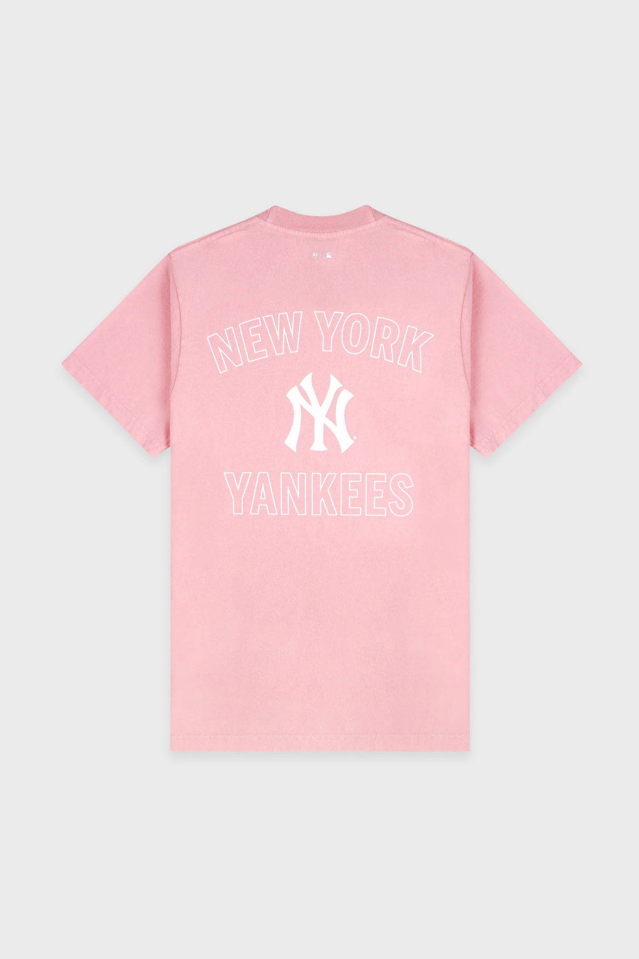 Sporty &amp; Rich Yankees Arch Tshirt Candy/White