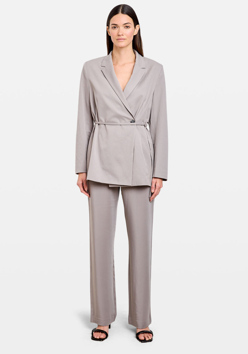 SALOT BLAZER STEEPLE GRAY