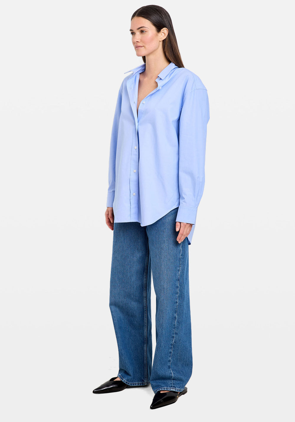 SALOVA SHIRT SUBDUED BLUE