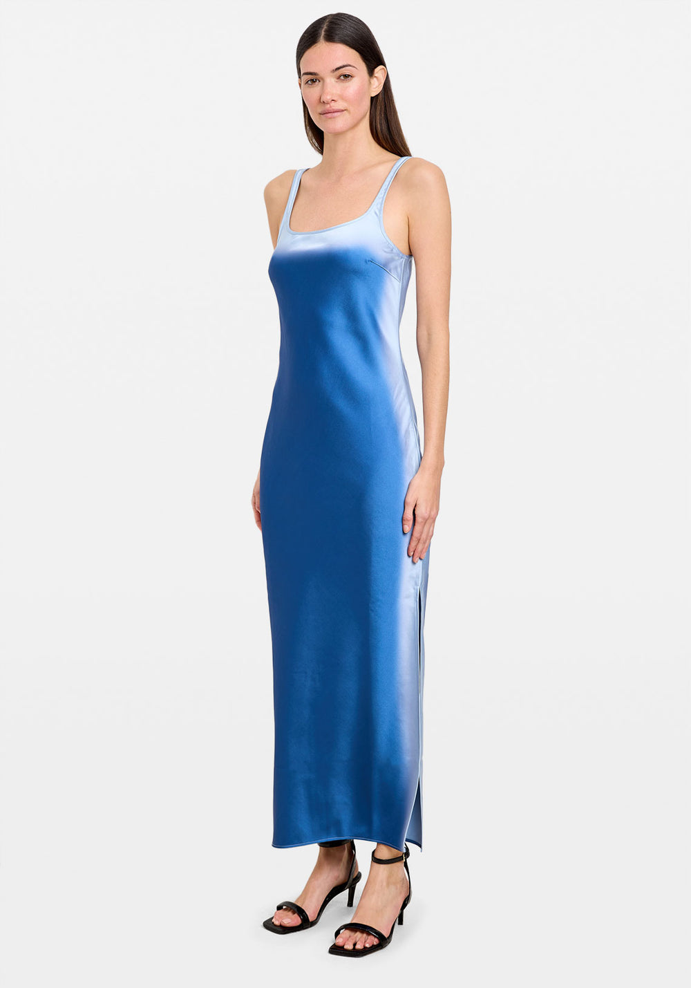 SUNNA DRESS SKY OMBRE