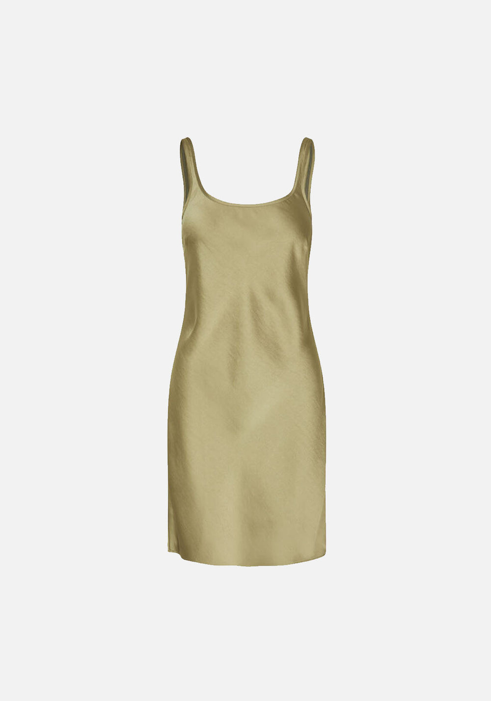 SASUNNA SHORT DRESS LIGHT OLIVE