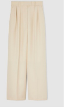 Anine Bing Lou Trouser Ecru