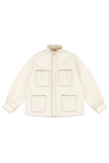 Seventy + Mochi Pablo Jacket In Ecru