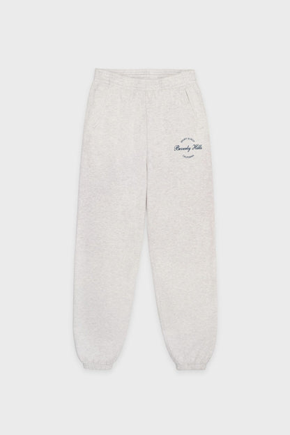 Sporty &amp; Rich Beverly Script Sweatpant Heather Grey