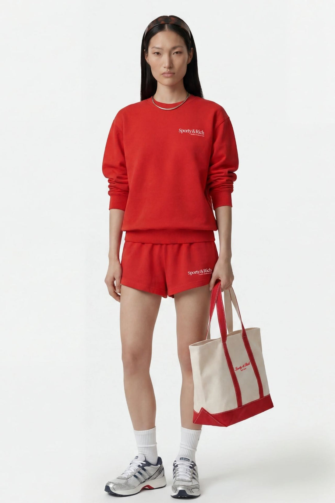 Sporty &amp; Rich Modern Disco Short Ruby