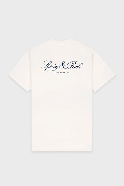 Sporty &amp; Rich Vendome LA Tshirt Ecru