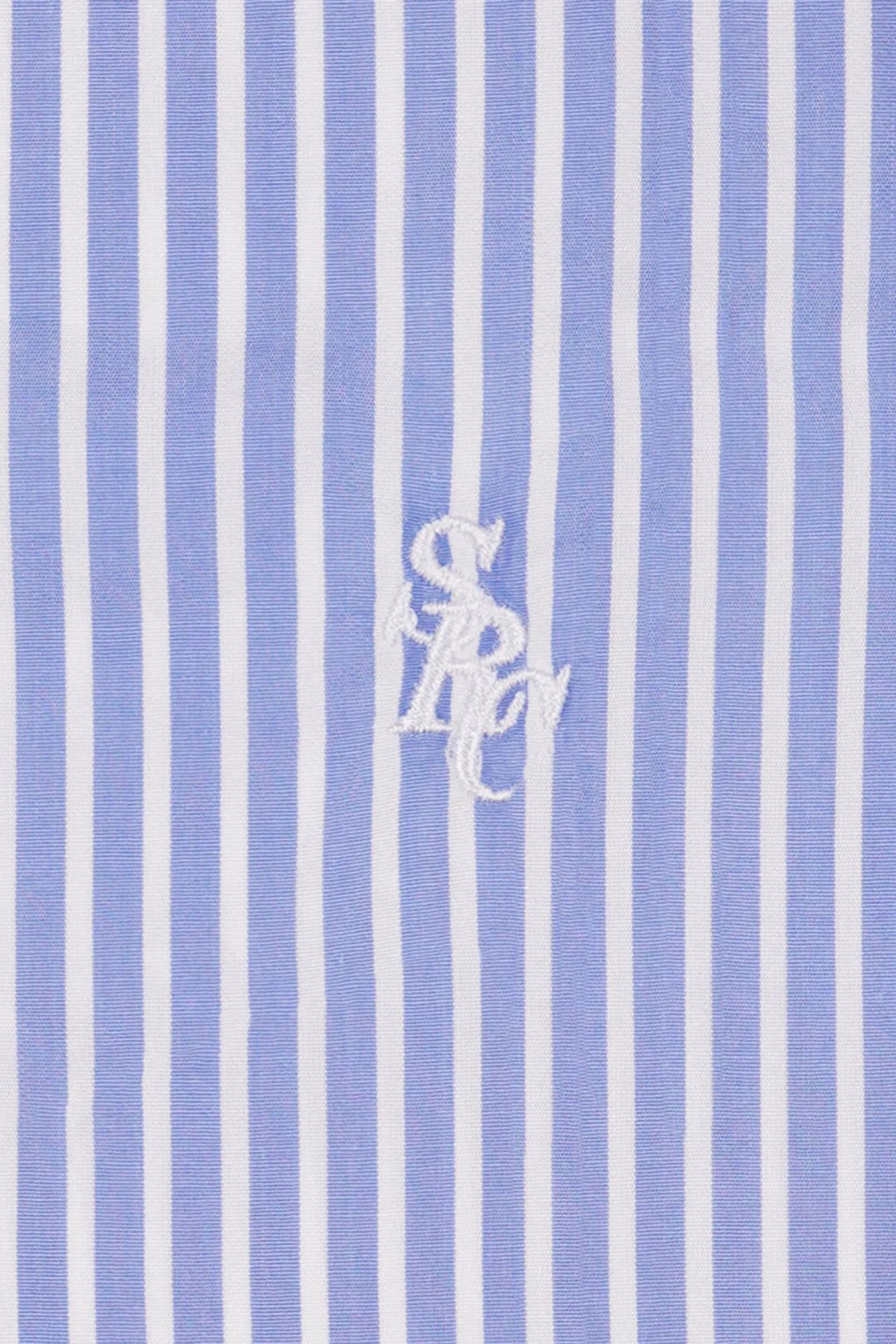 Sporty &amp; Rich SRC Oversized Shirt Blue Striped