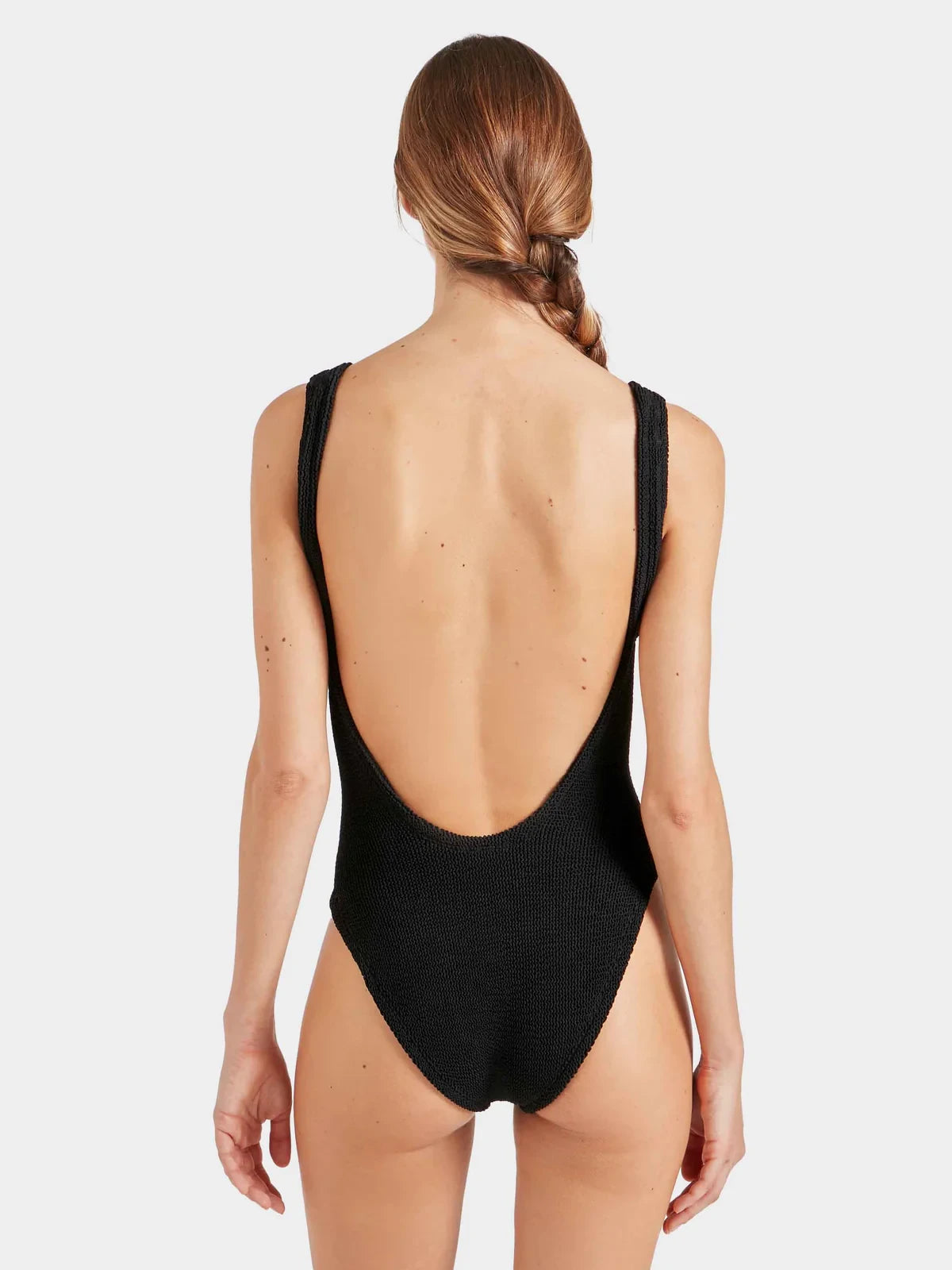 Square Neck Swim Black