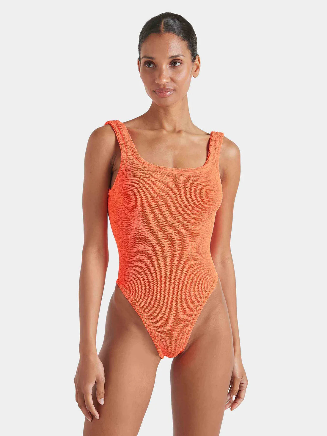 Square Neck Swim Orange