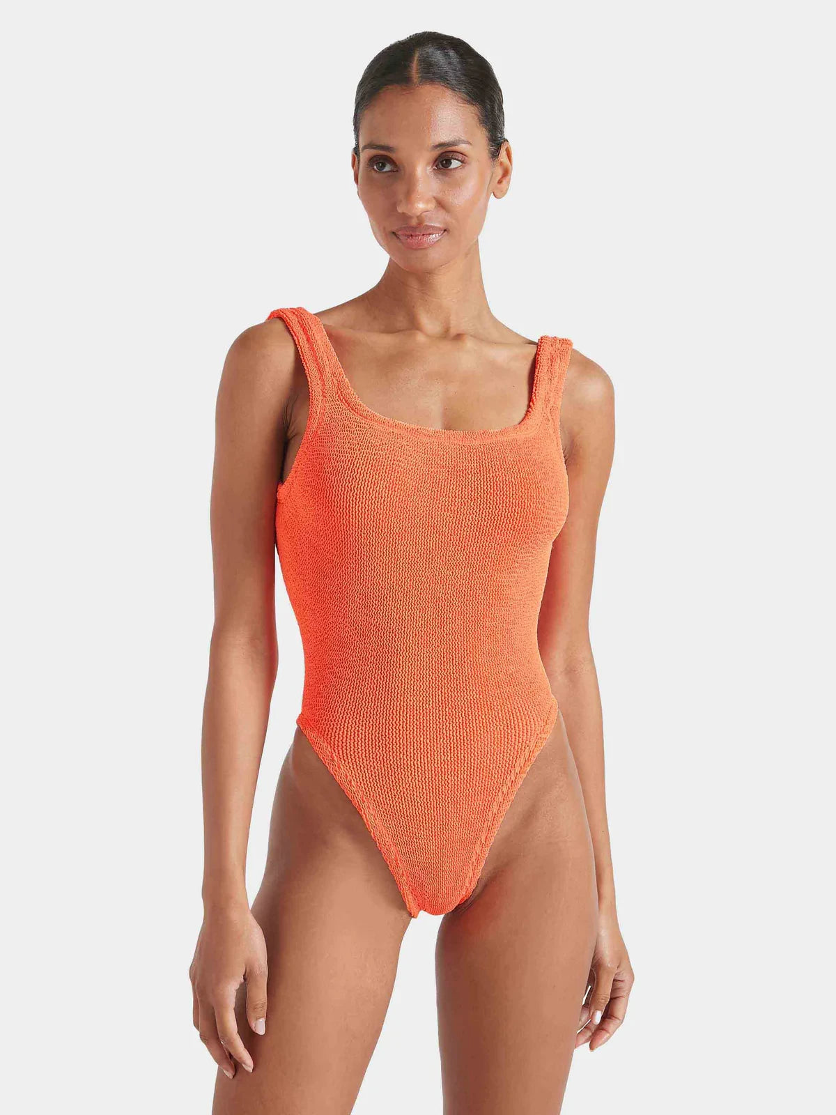 Square Neck Swim Orange