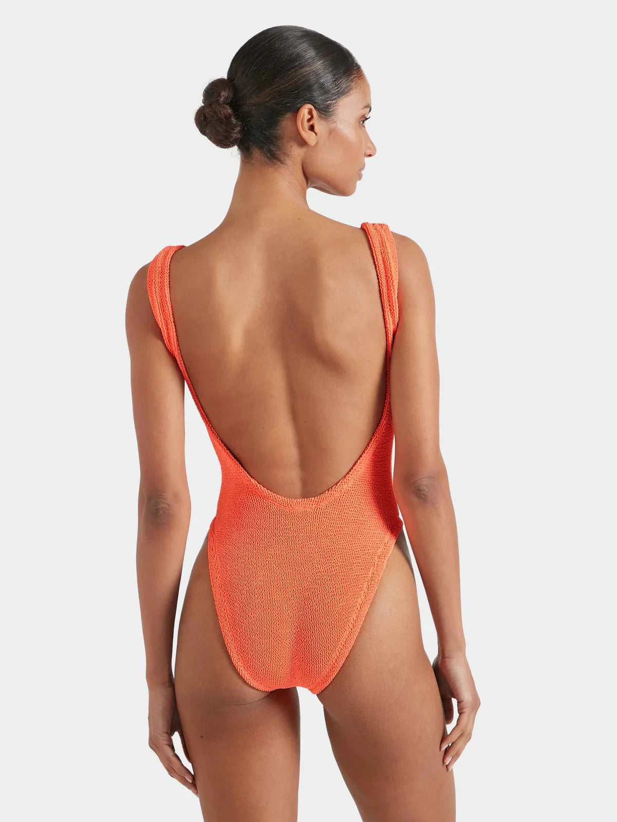 Square Neck Swim Orange
