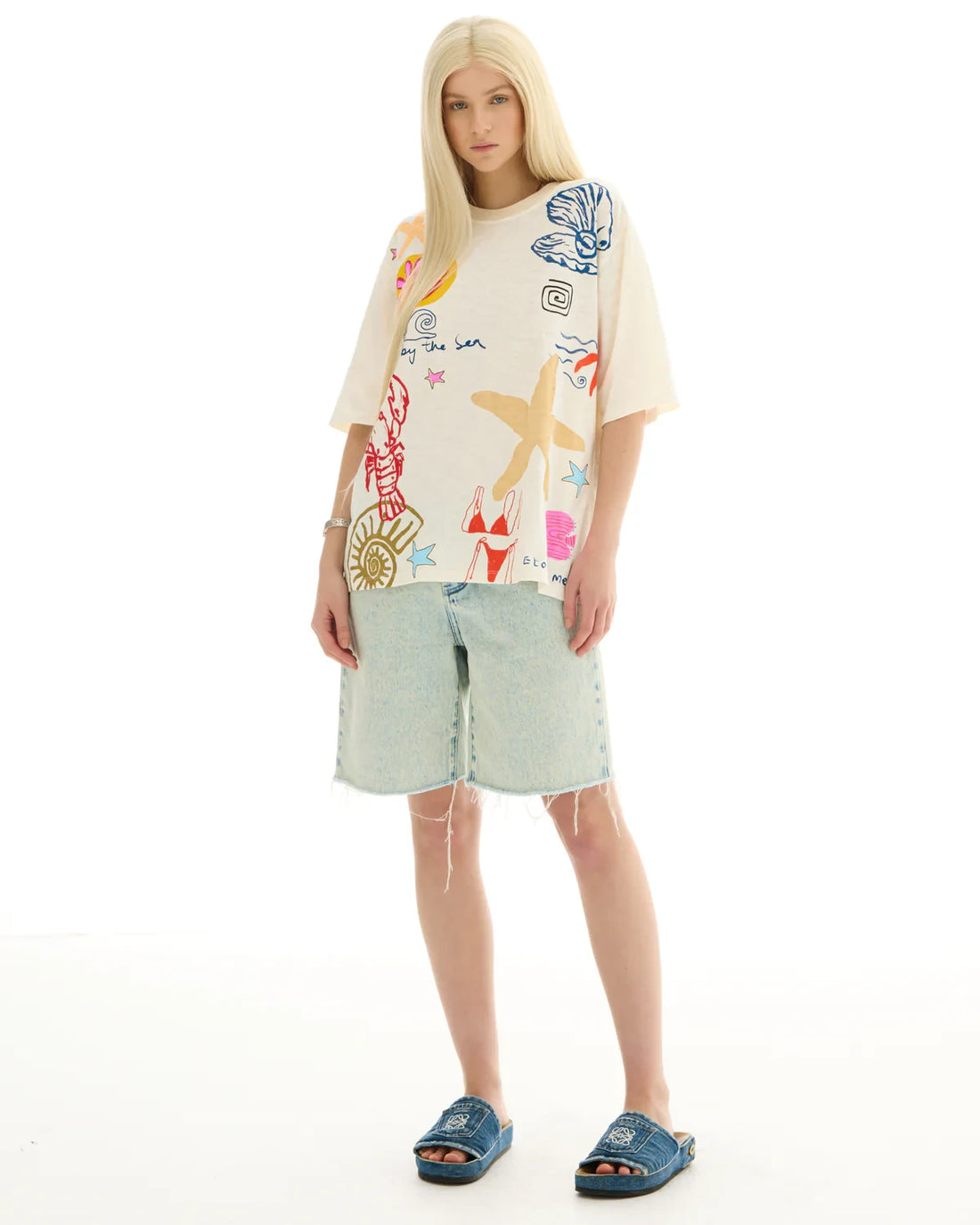 Sea Side Illustrated Tee