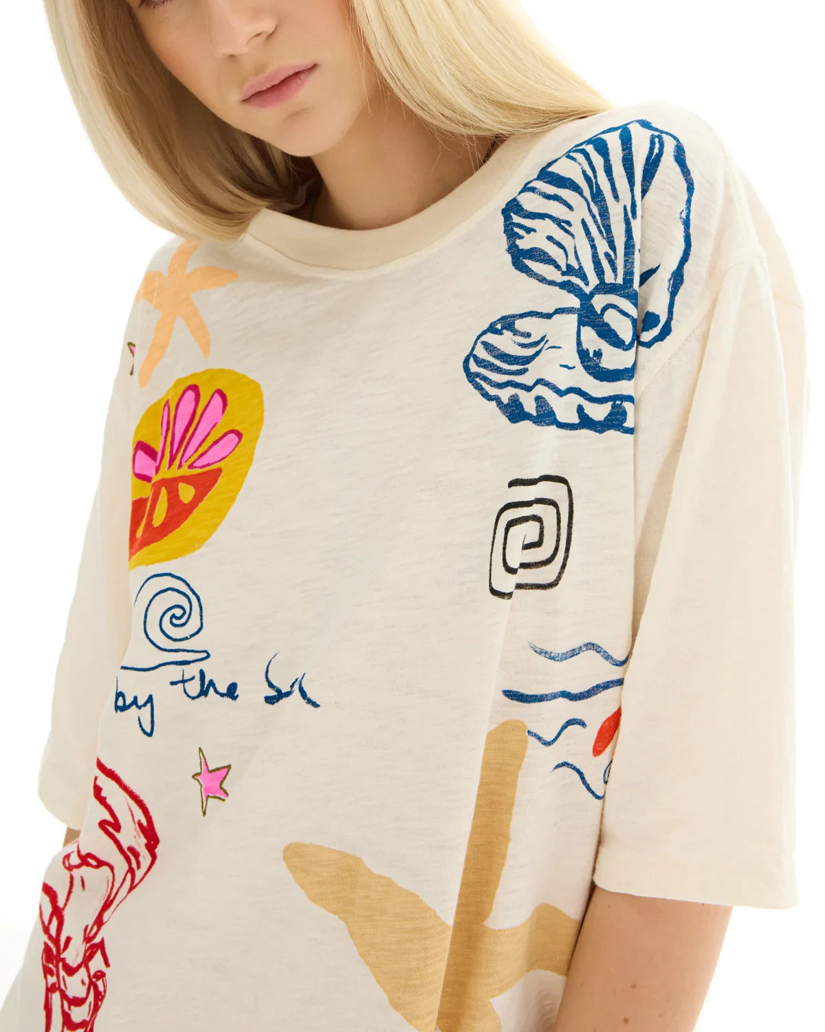 Sea Side Illustrated Tee