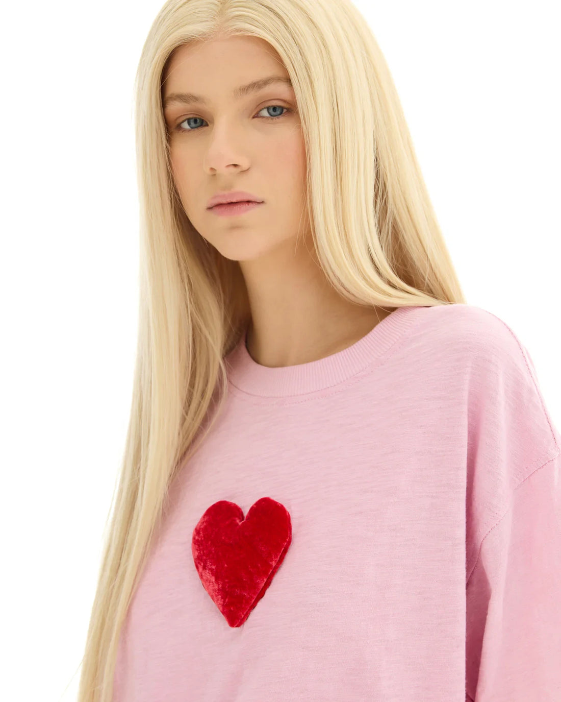 We Love Velvet Heart Tee