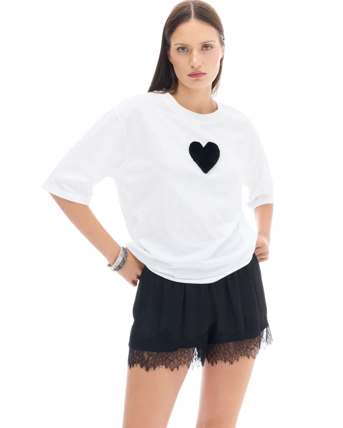 We Love Velvet Heart Tee