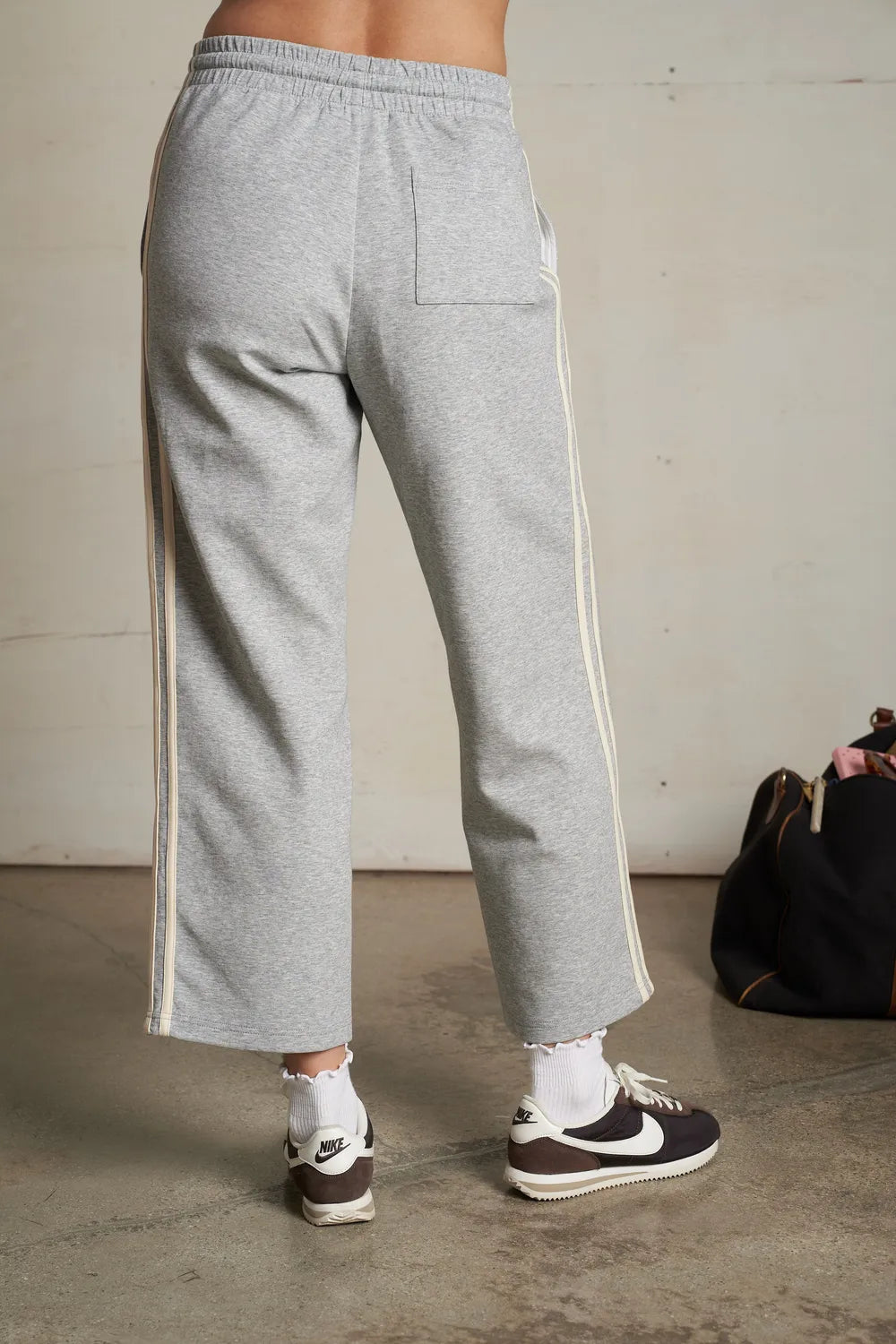 Perfectwhitetee Claud Travel Track Pant Heather Grey