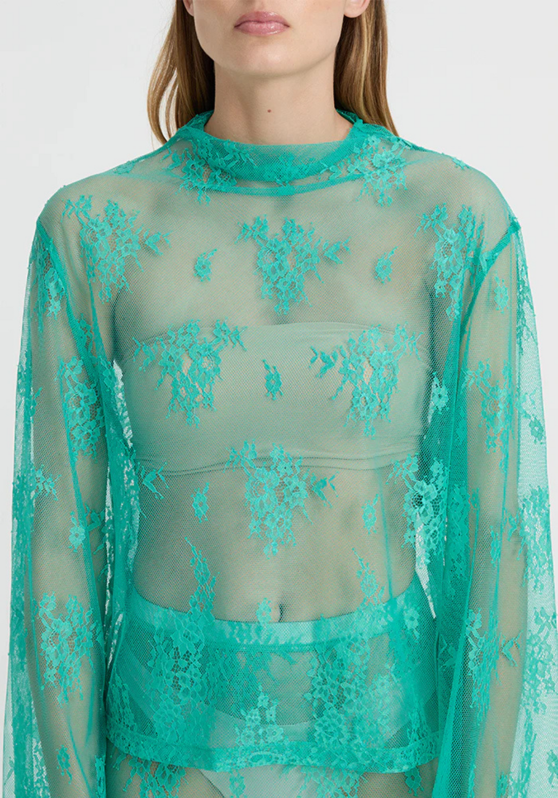 PALOMA TOP TURQUOISE