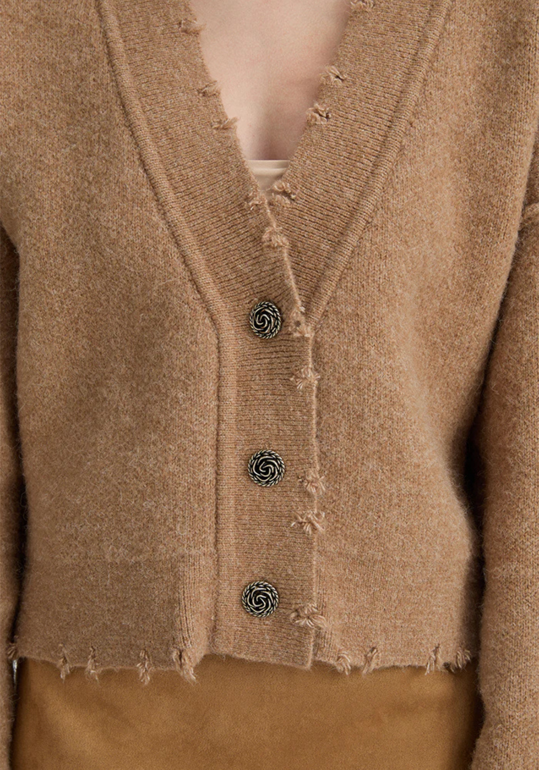 PEPA CARDIGAN Camel
