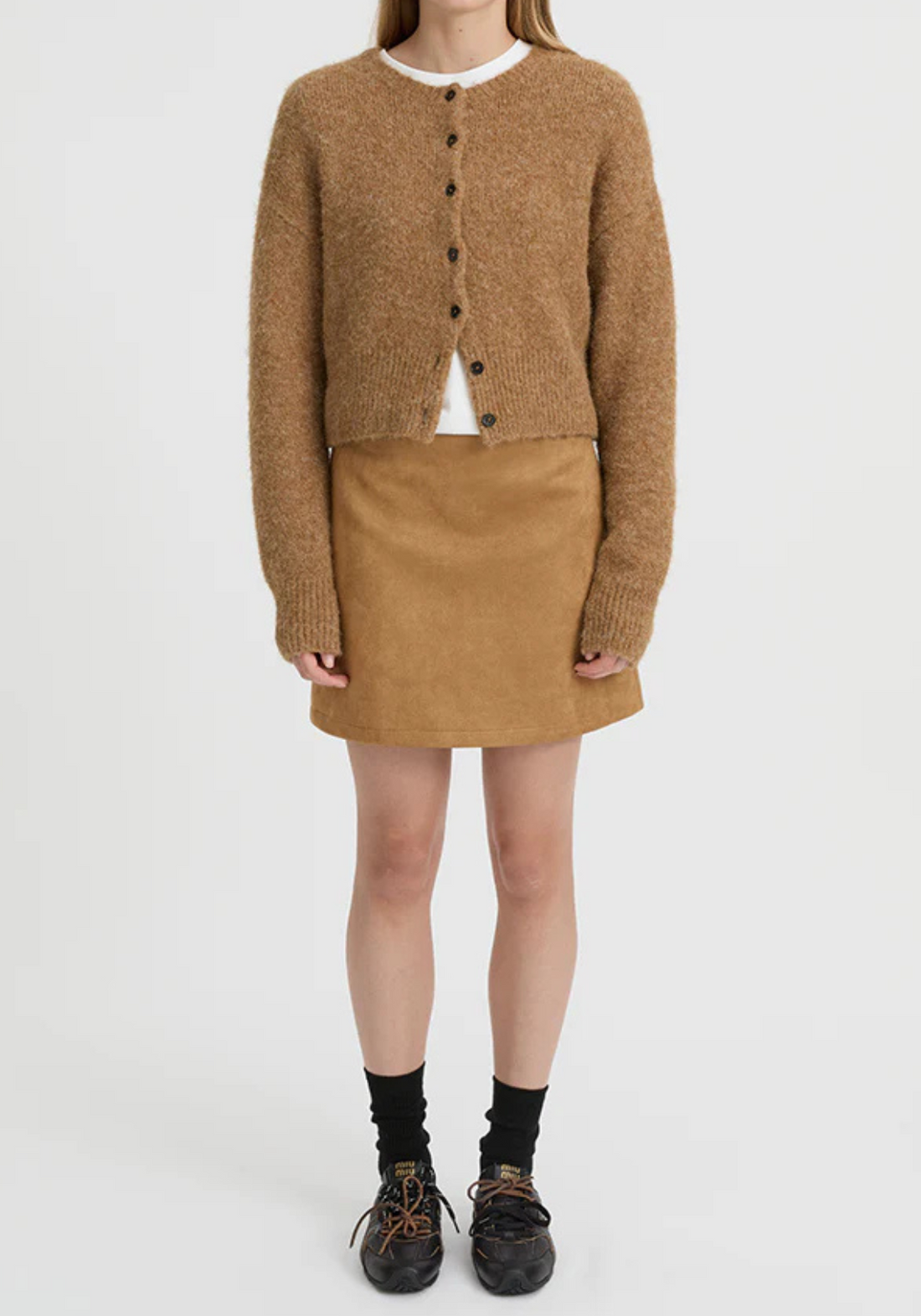 MARLO CARDIGAN Camel