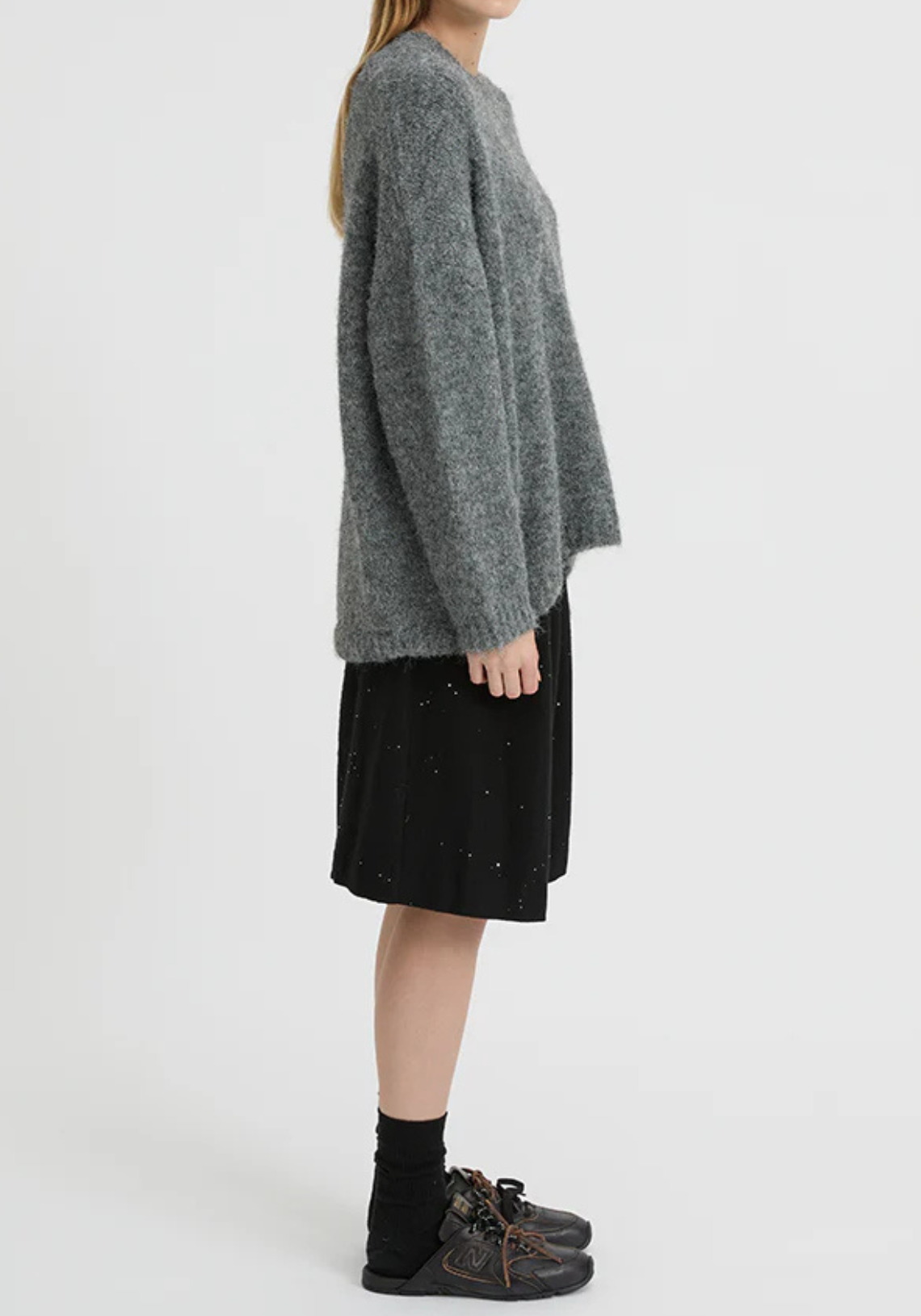 ROSMUNDA SWEATER CHARCOAL