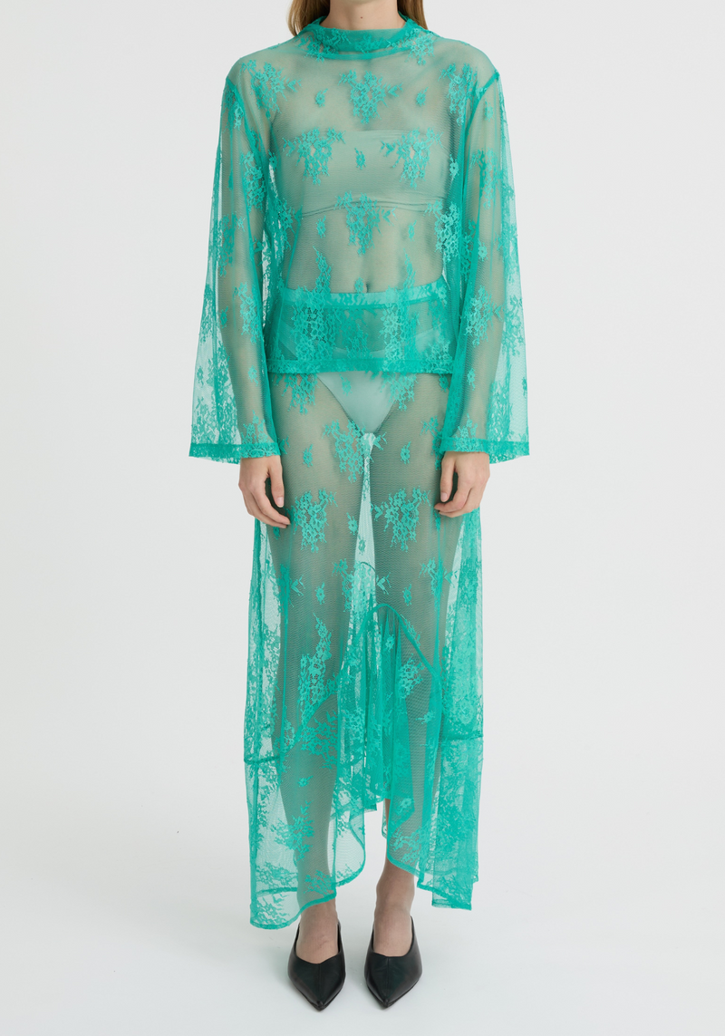 PALOMA TOP TURQUOISE