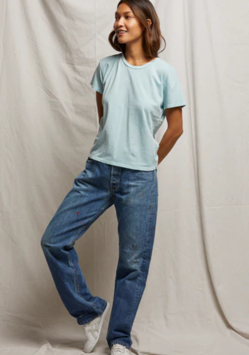 HARLEY BOXY CREW ICED AQUA