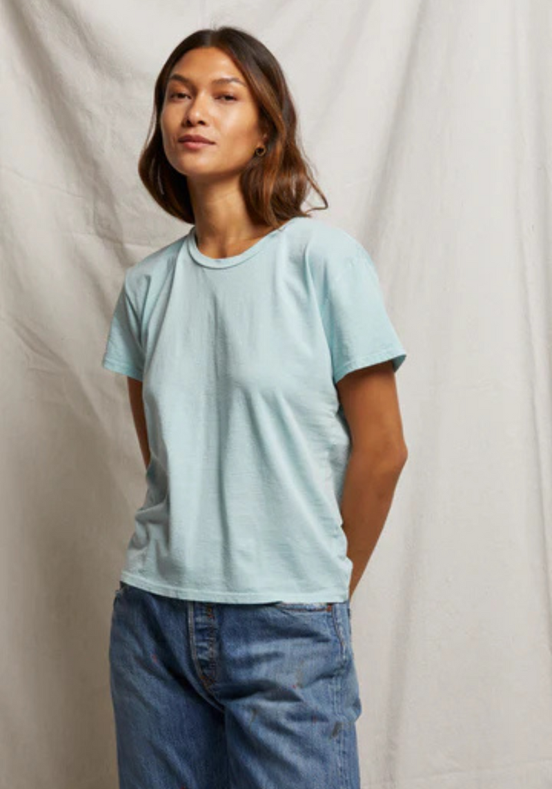 HARLEY BOXY CREW ICED AQUA