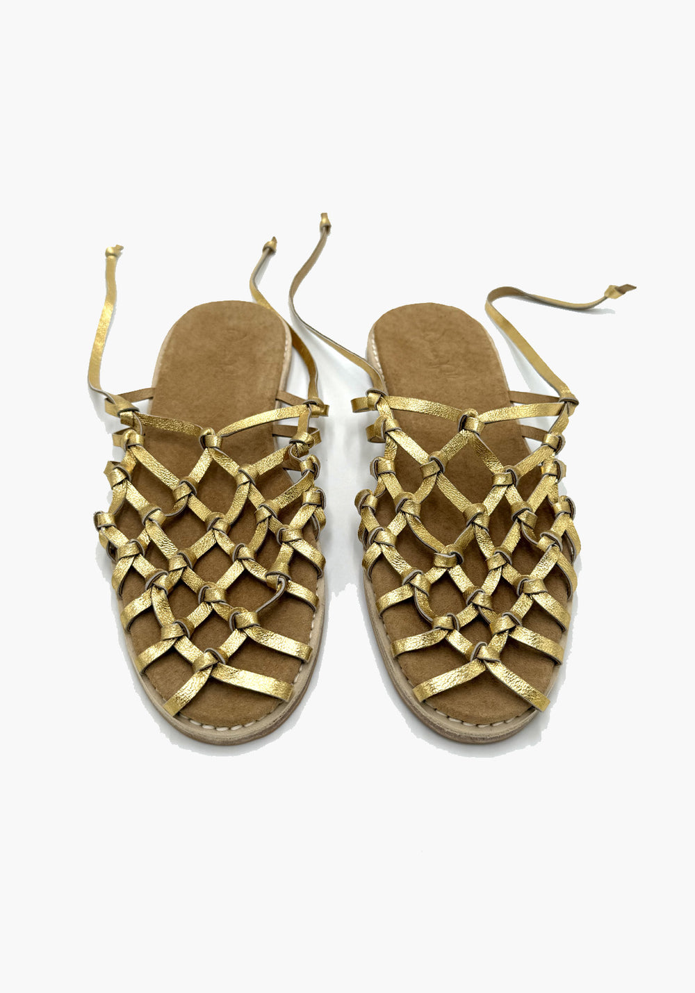 THE FISHERMANS WIFE SANDAL GOLD