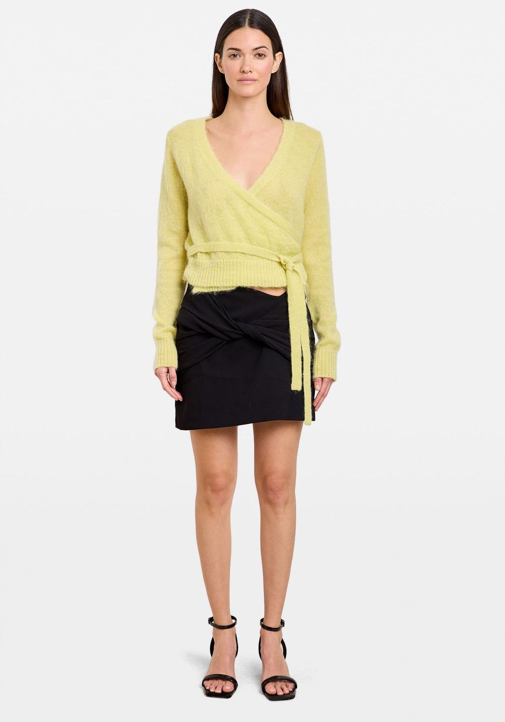 BALLET CARDIGAN CHARTREUSE