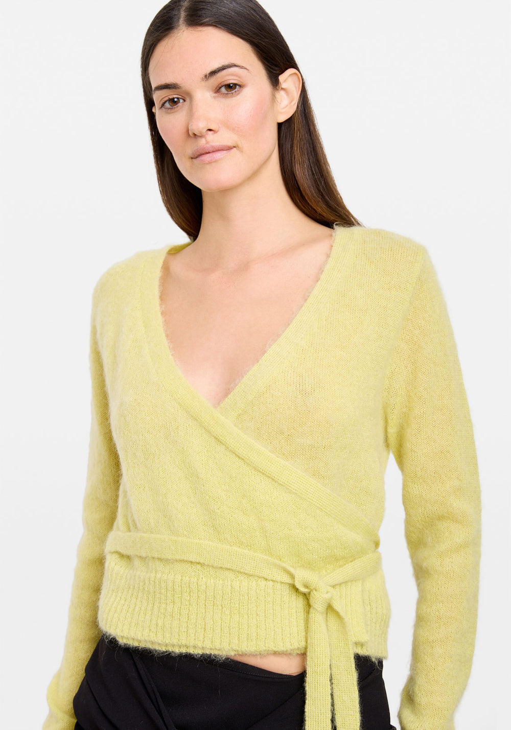 BALLET CARDIGAN CHARTREUSE