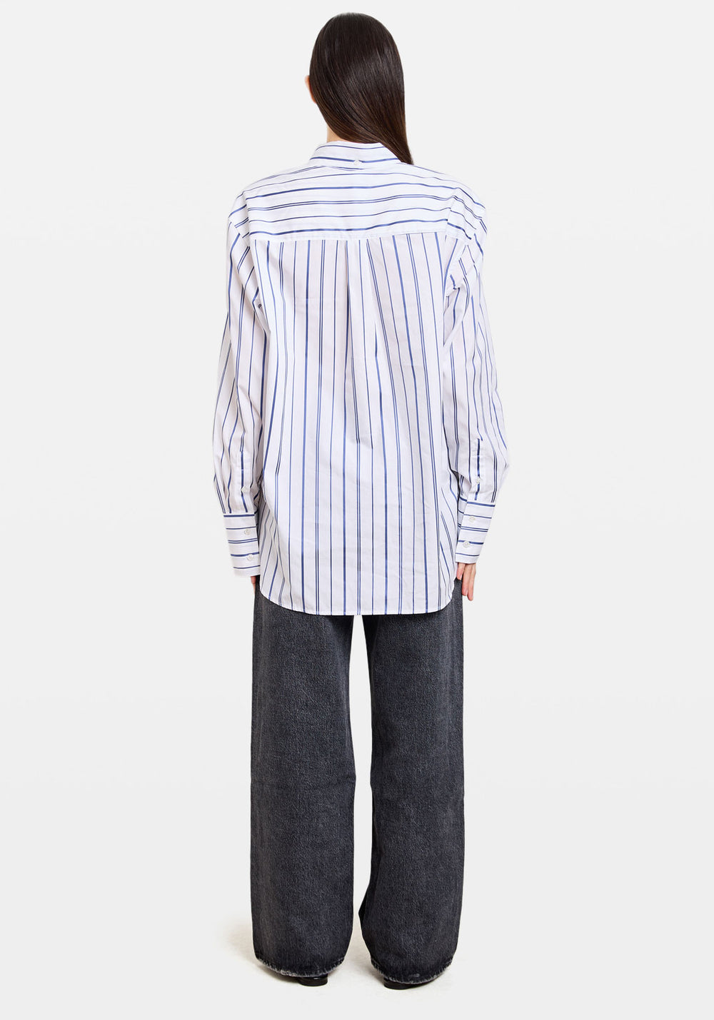 SALOVAS SHIRT TRUE NAVY STRIPE