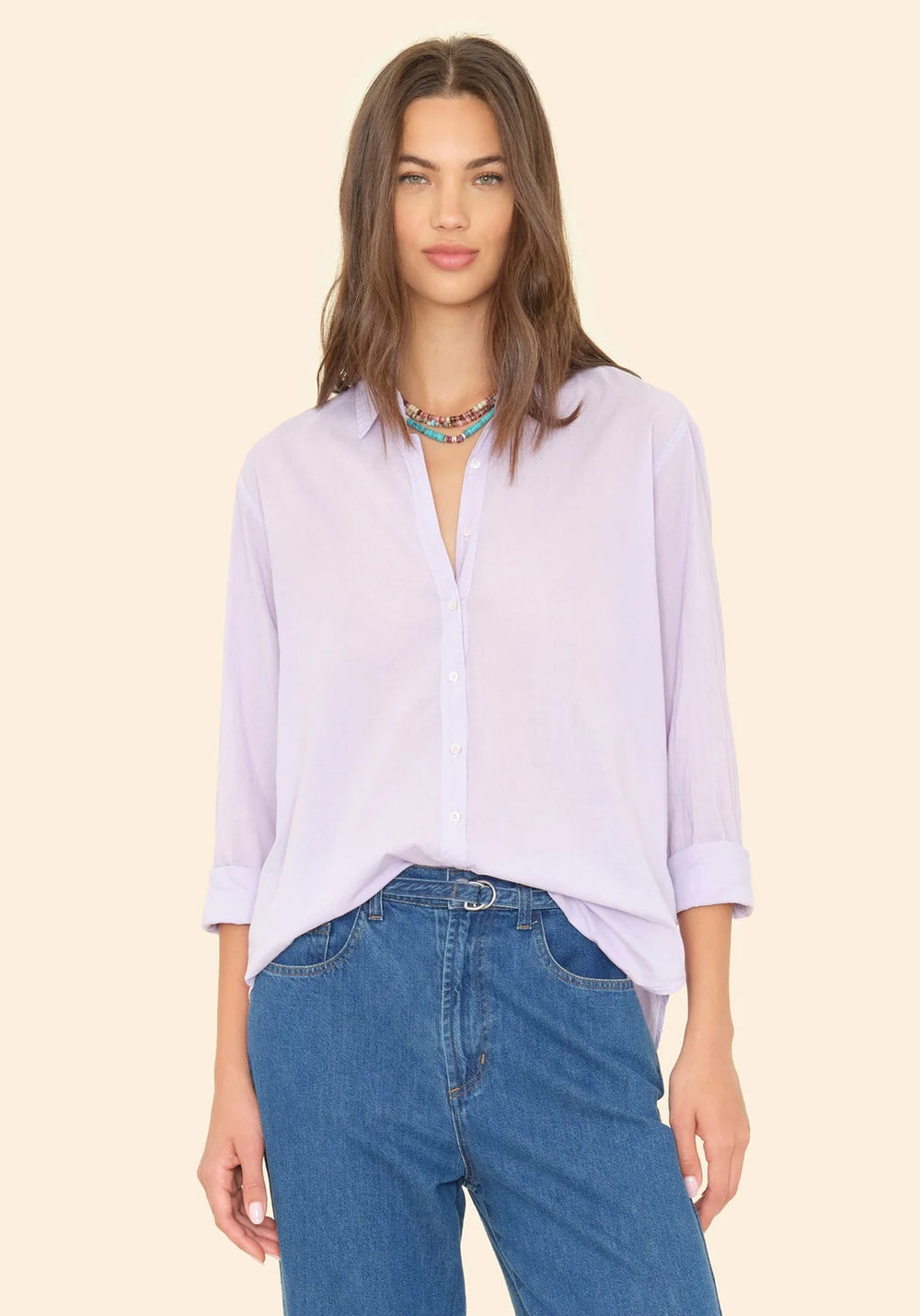 BEAU SHIRT ORCHID ICE