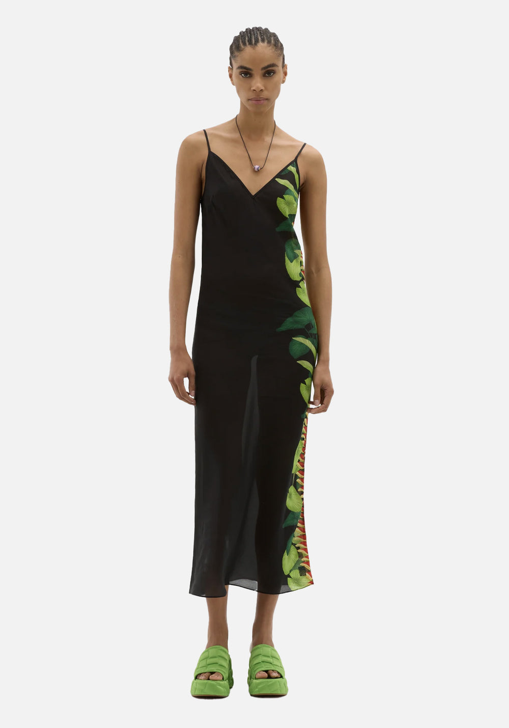 YIN PALMS MAXI DRESS