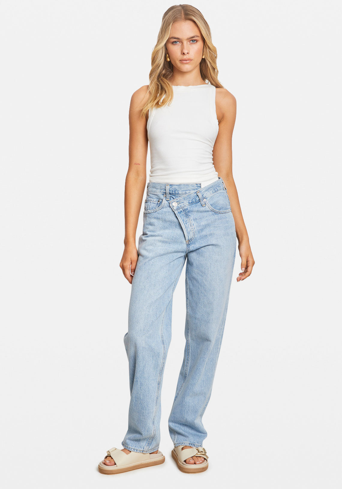 Criss Cross Upsized Jean Suburbia Agolde Tuchuzy