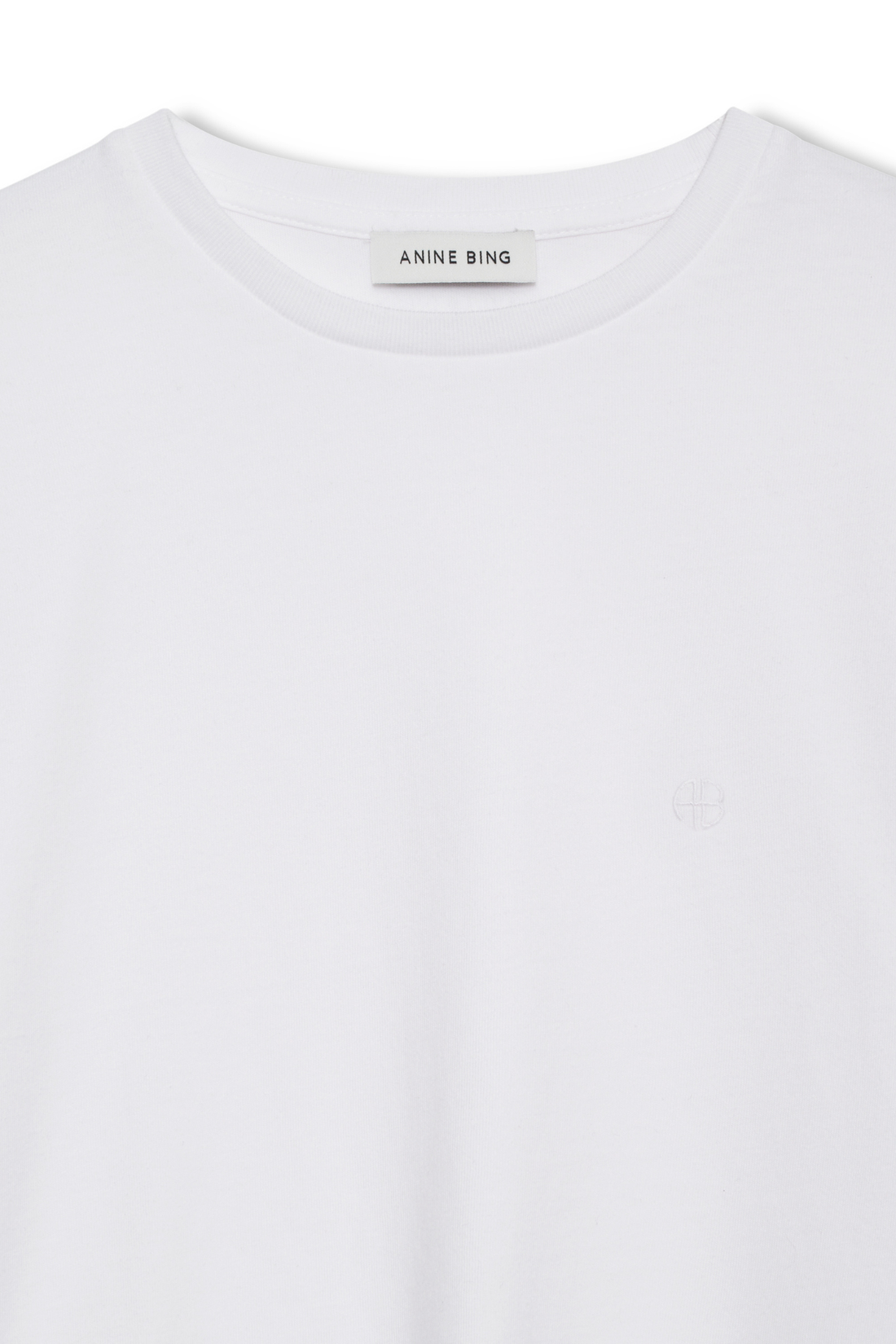Anine Bing Shelley Tee White
