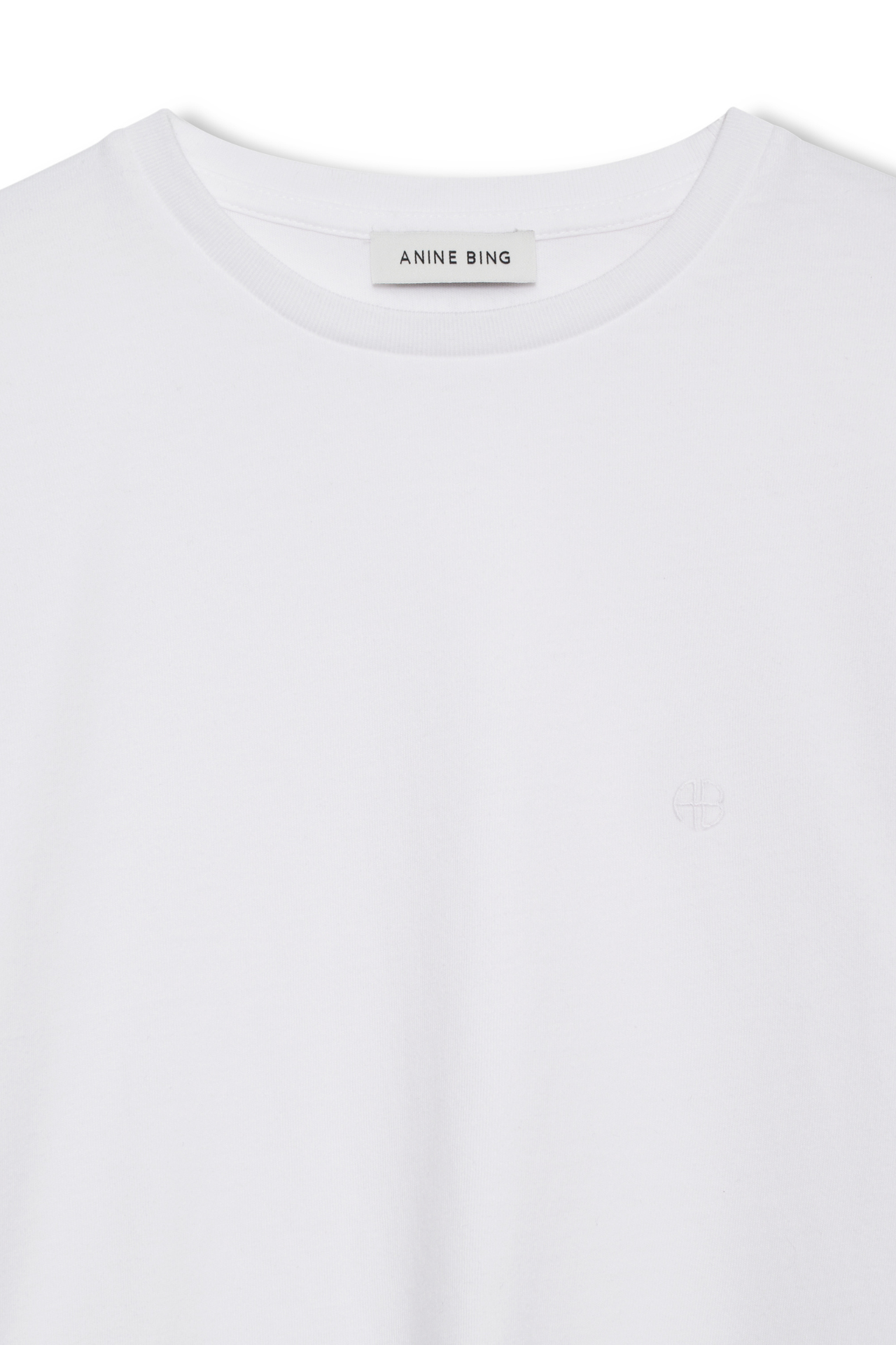 Anine Bing Shelley Tee White