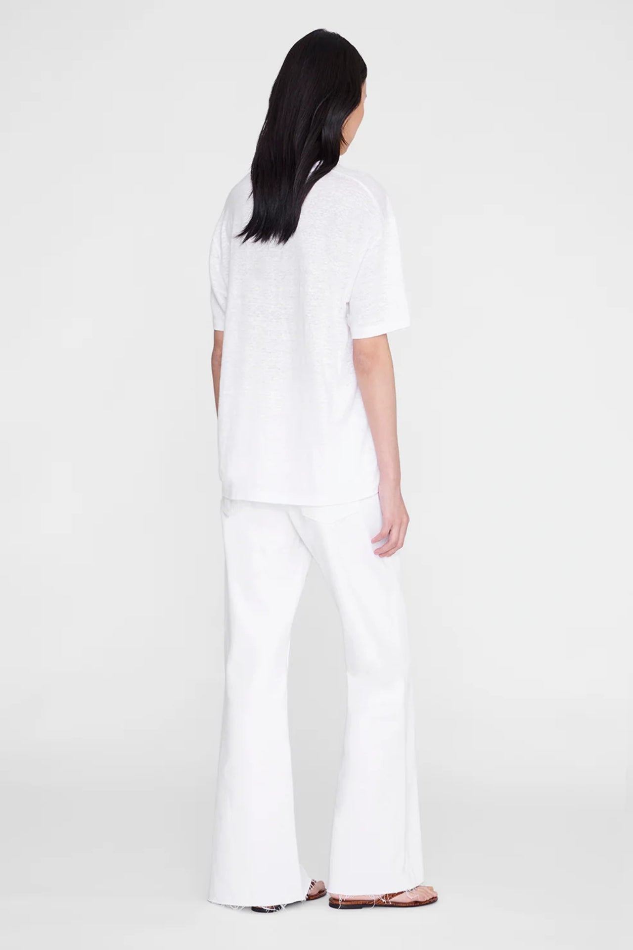 Anine Bing Shelley Tee White