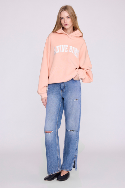 Anine Bing Harvey Sweatshirt Coral Pink