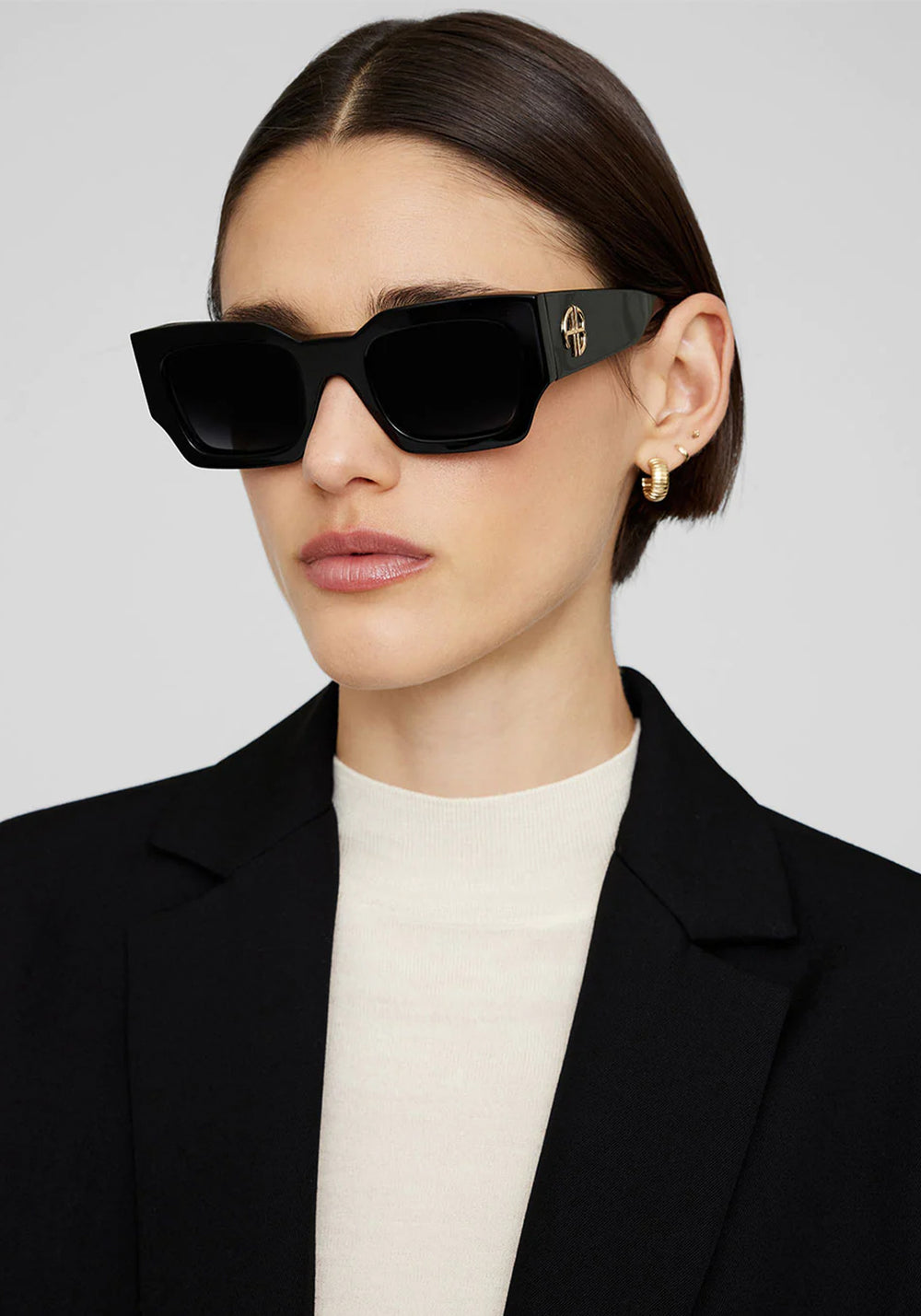 INDIO SUNGLASSES MONOGRAM BLACK