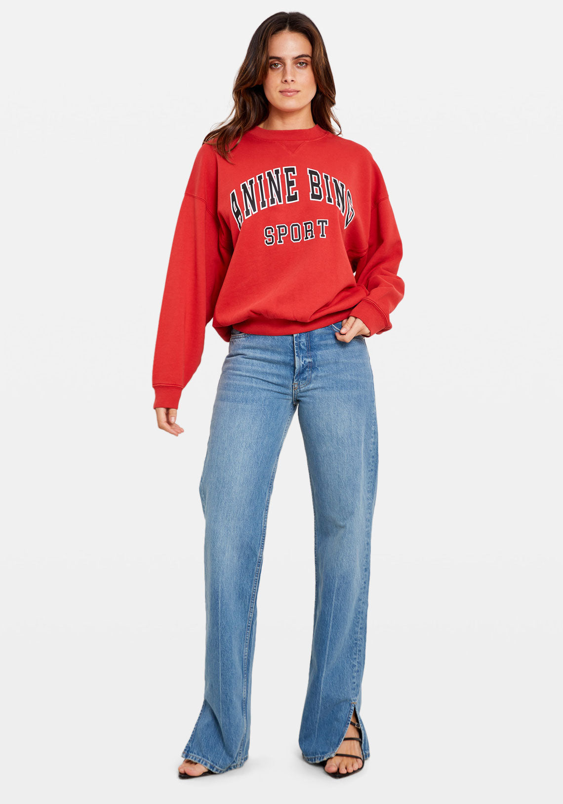 JACI SWEATSHIRT ANINE BING RED Anine Bing Tuchuzy